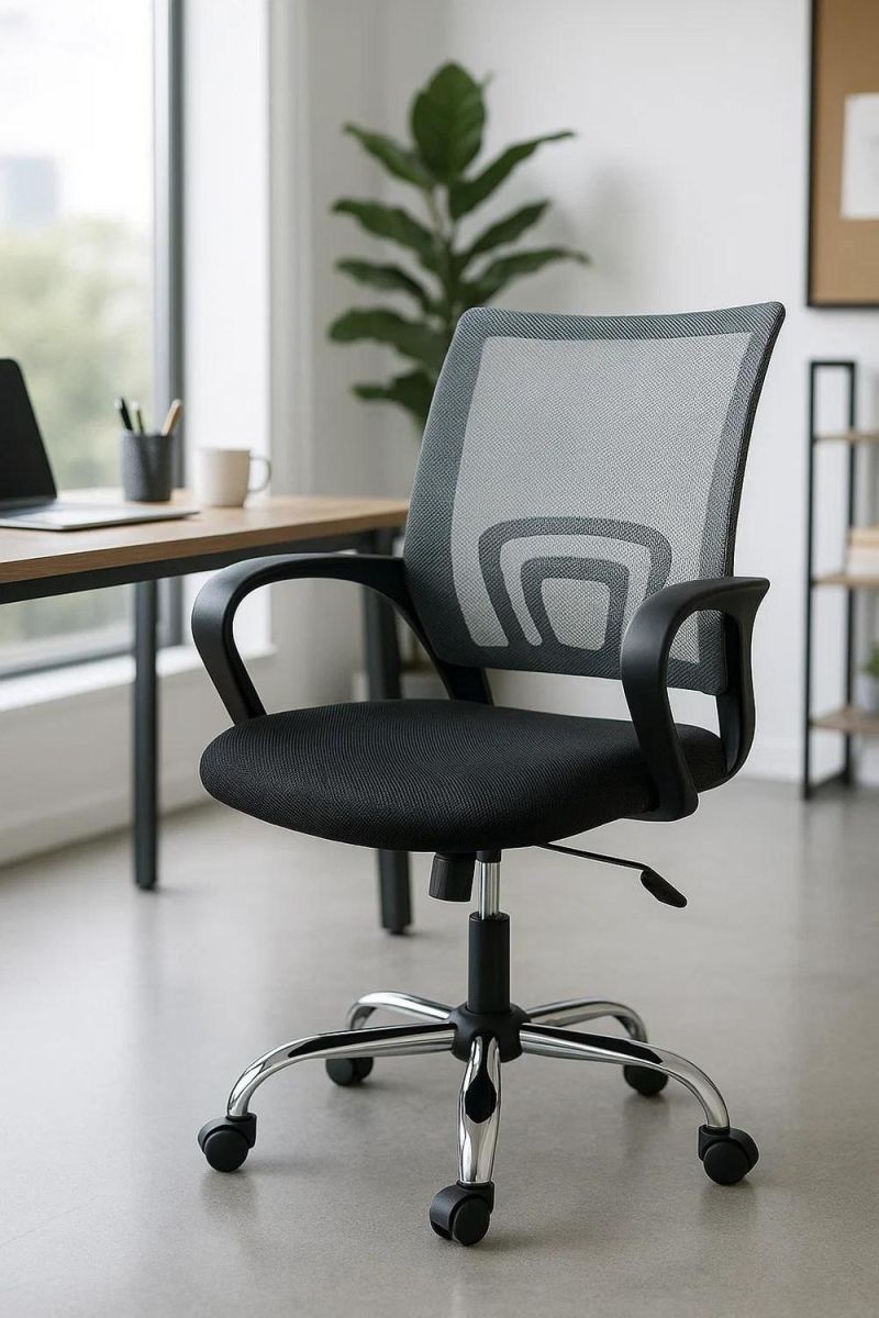 RegalosMiguel Silla Midi Pro - Gris y Negro