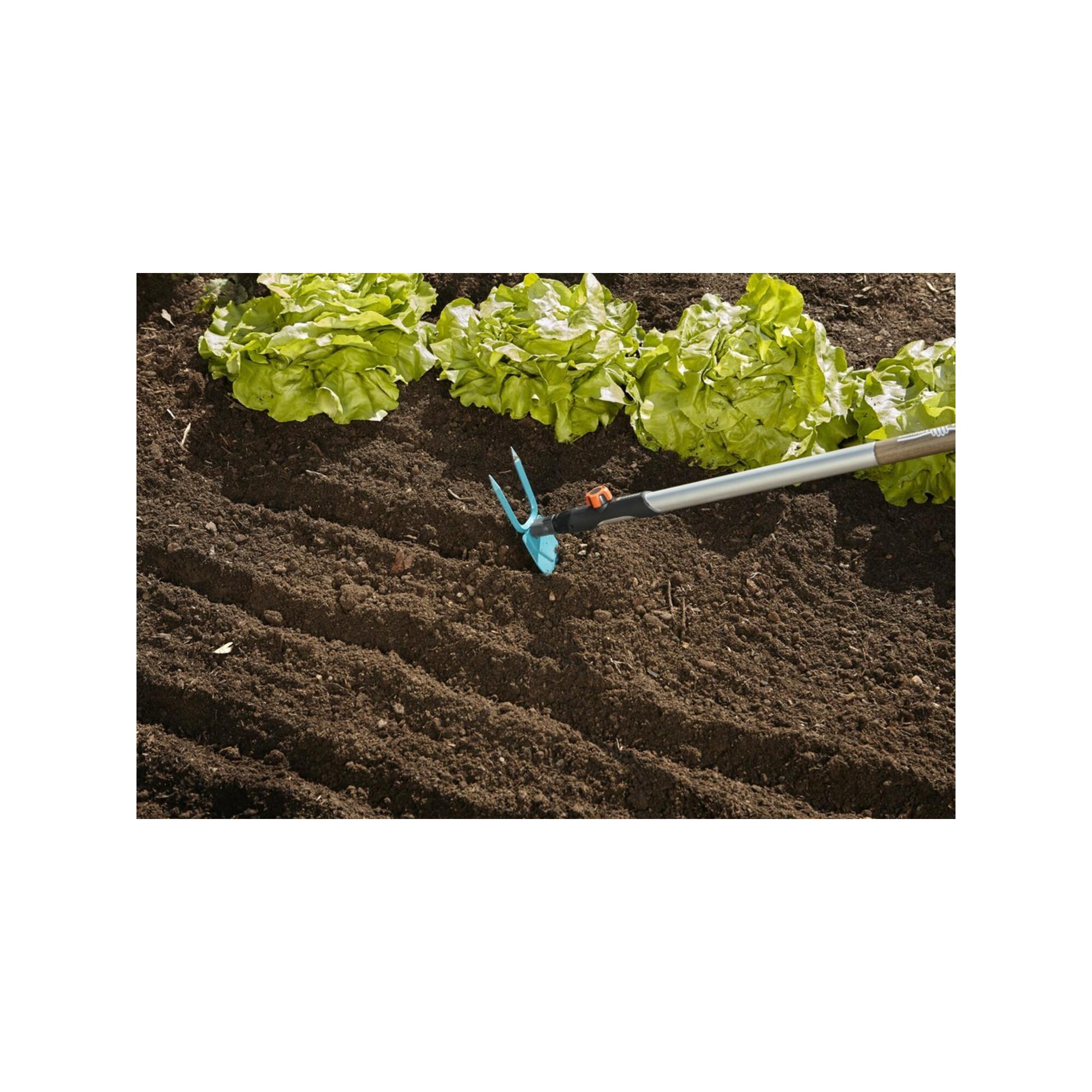 Gardena CS.-Gartenhacke herzform 7 cm breit, 2 Zinken (03215-20)