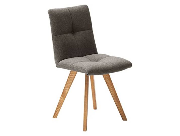 HOMELIV. Herbs Stuhl, 43x56x84 cm, Eschenholz Graubraun