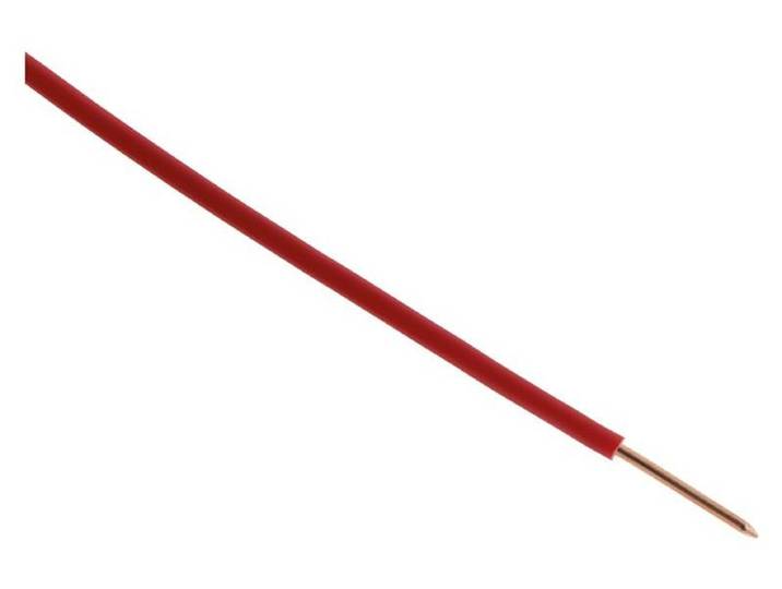Câble électrique HO7V-U 1\,5 mm2 rouge 10 m