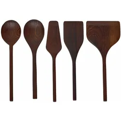 Serax Kochbesteck Set 5-tlg. PURE terracotta, Kochbesteck, Braun