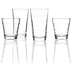 LEONARDO Becherset Onda - transparent