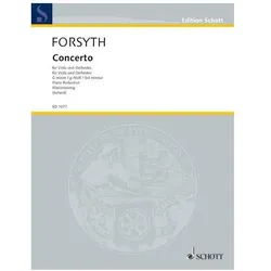 Concerto g-Moll Klavierauszug mit Solostimme, Fachbücher von Cecil Forsyth