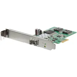 StarTech PCI Express Ethernet Gigabit LWL Netzwerkkarte mit offenem SFP - PCIe Glasfaser SFP NIC - Gigabit... (Mini PCI Express), Netzwerkkarte