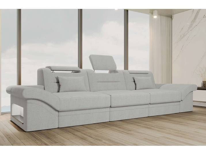 Couch Monza 3 Sitzer Stoffsofa
