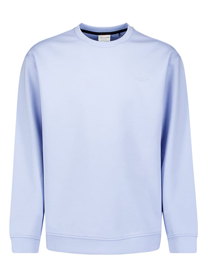 No Excess Sweatshirt in Hellblau - L
