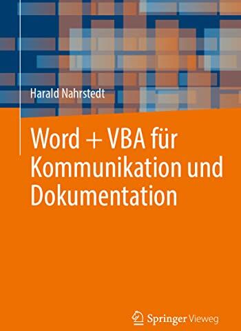 Harald Nahrstedt - Word + VBA für Kommunikation und Dokumentation - Preis vom 09.10.2026 07:28:09 h