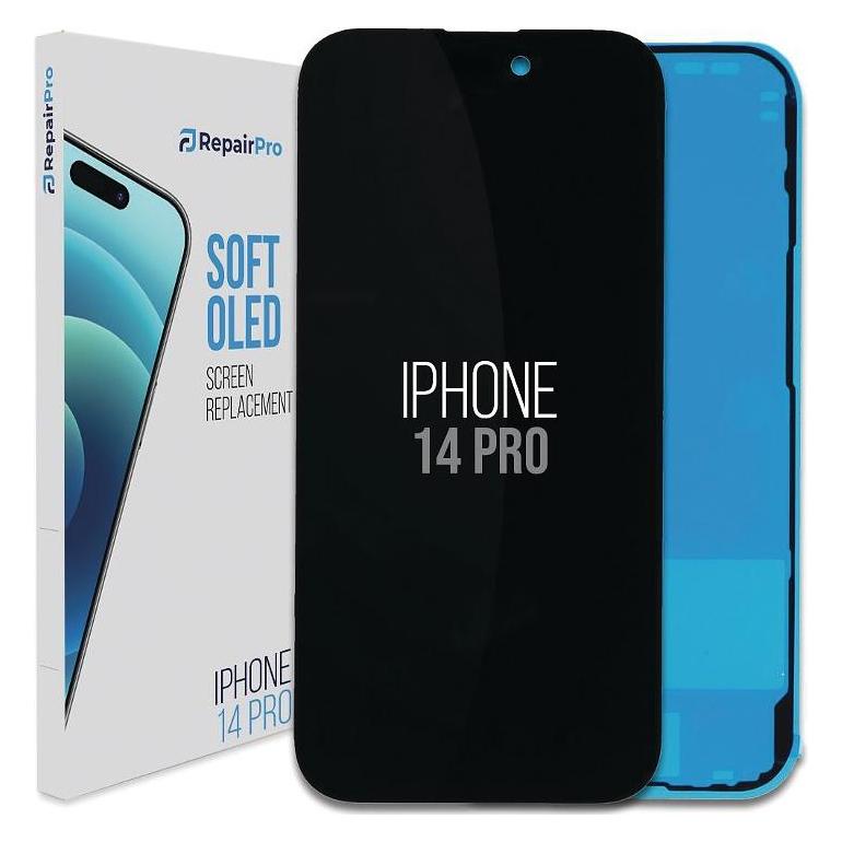 RepairPro | iPhone 14 Pro | Replacement Screen (120Hz) | Soft OLED (Display, Apple iPhone 14 Pro) (54595647)