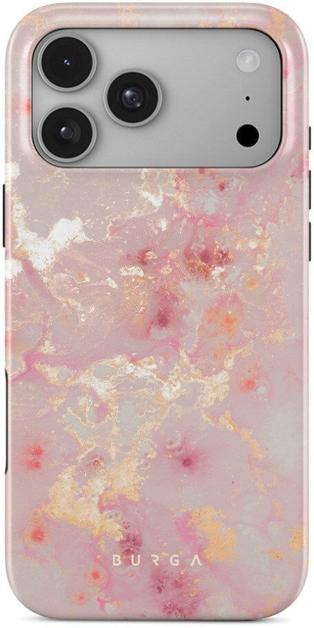 Burga iPhone 18 Pro Tough Fashion Cover - MagSafe Kompatibel - Golden Coral