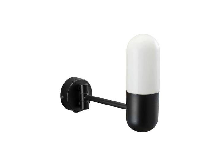 PR Home Wandleuchte Zeta, Schwarz, Metall, 21 cm, Lampen & Leuchten, Innenbeleuchtung, Spots & Strahler, Wandstrahler