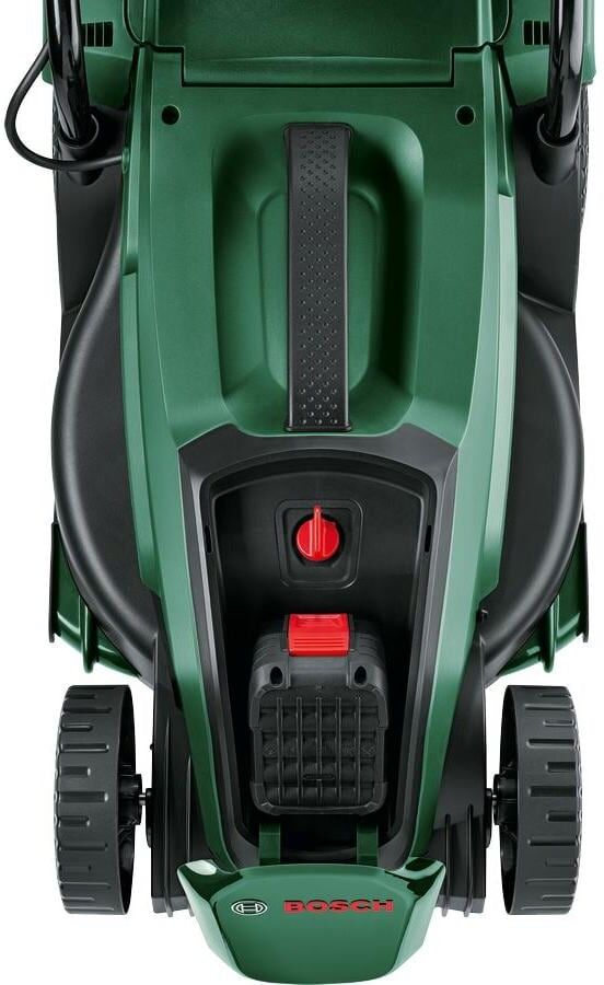 Akkurasenmäher BOSCH "EasyMower 18V-32-200", grün (weiß, neutral), Rasenmäher, Akkurasenmäher weiß, neutral Einheitsgröße