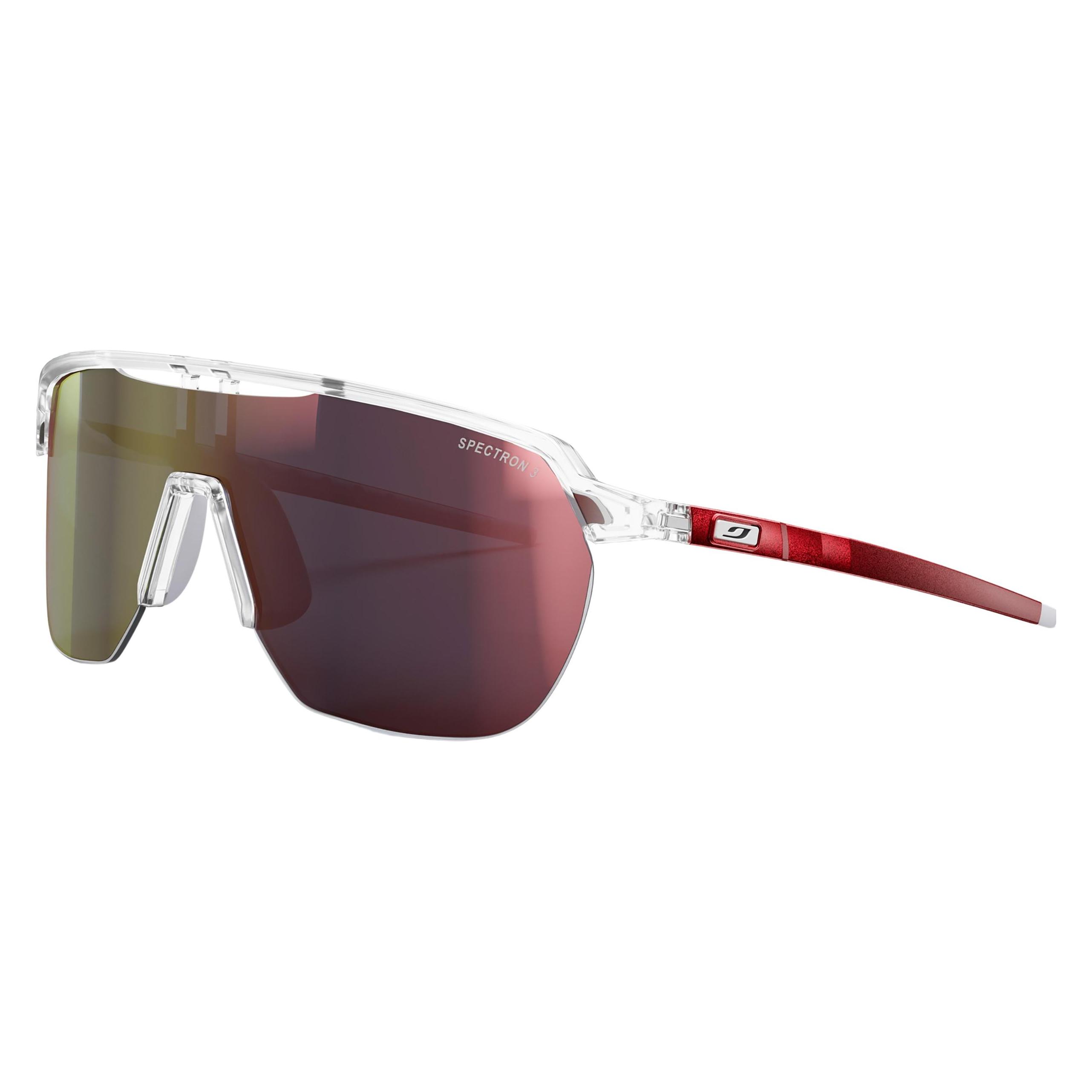 Julbo Frequency Spectron S3 (VLT 12%) (Kristall, Red, Spectron 3 Rauchgrau ML Rot) (J5671175)