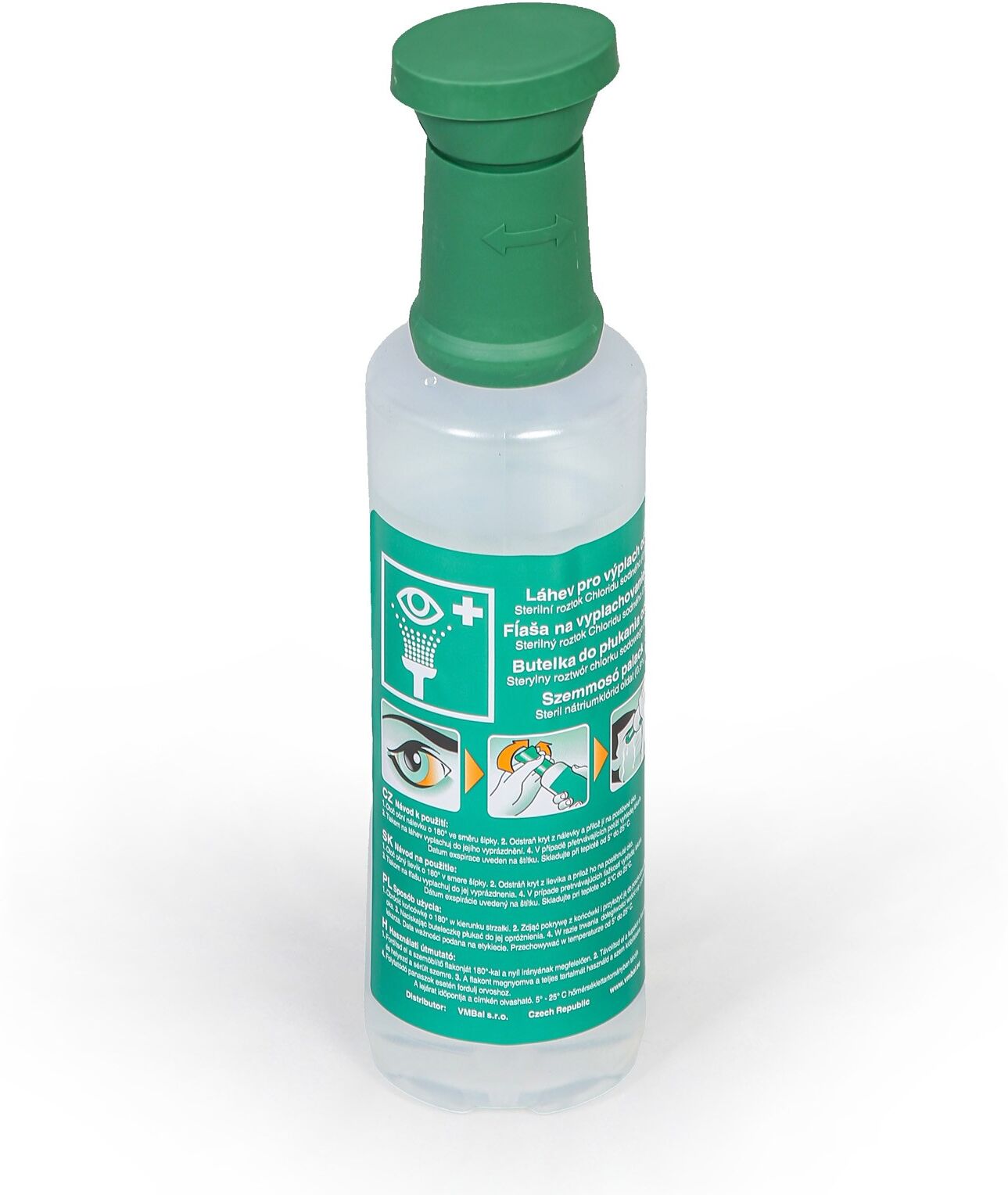 B2B Partner Ersatzfüllung für die Augendusche, 0,5 l