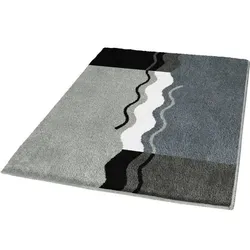 Kleine Wolke Badteppich Vanessa Platin 60 cm x 100 cm