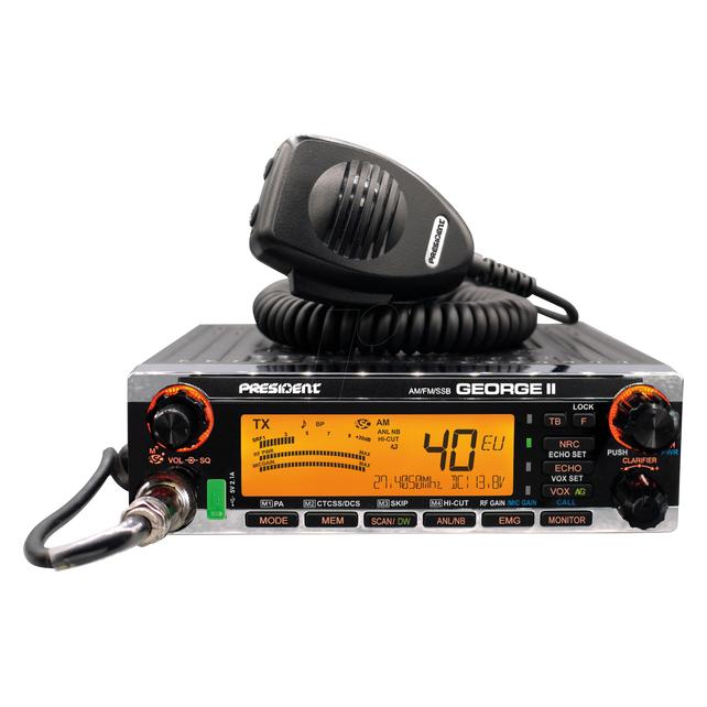 President GEORGE II, AM/FM/SSB, PC 40359 CB-Funkgerät (40359)