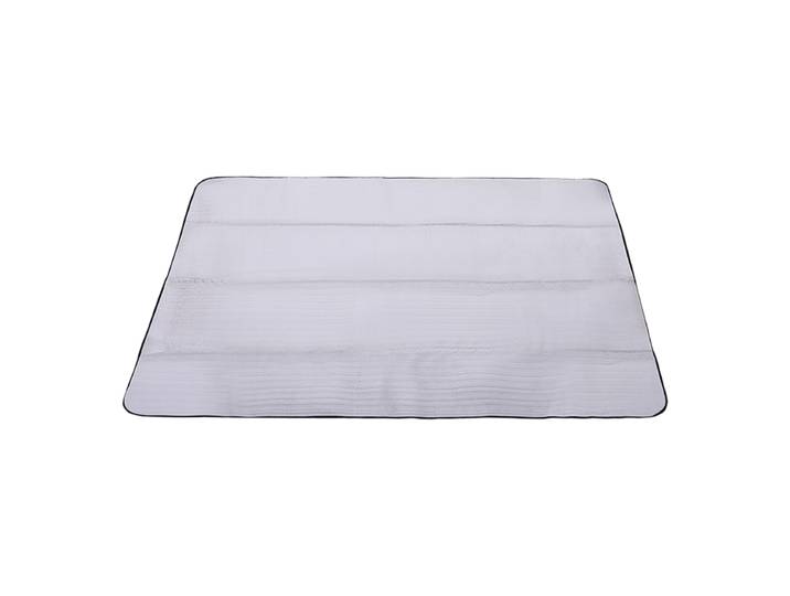 Mobi Garden, tapis d’isolation imperméable en aluminium double face, tapis de sol de camping extra épais, tapis de tente pour pique-nique et plage, couleur argentée, surface imperméable et résistante aux taches pour un nettoyage et un entretien sans effor