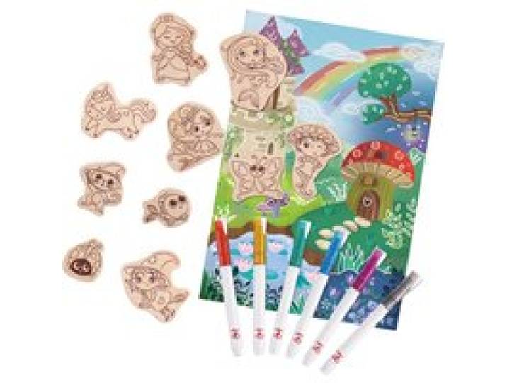Mal & Spielset Zauberwald