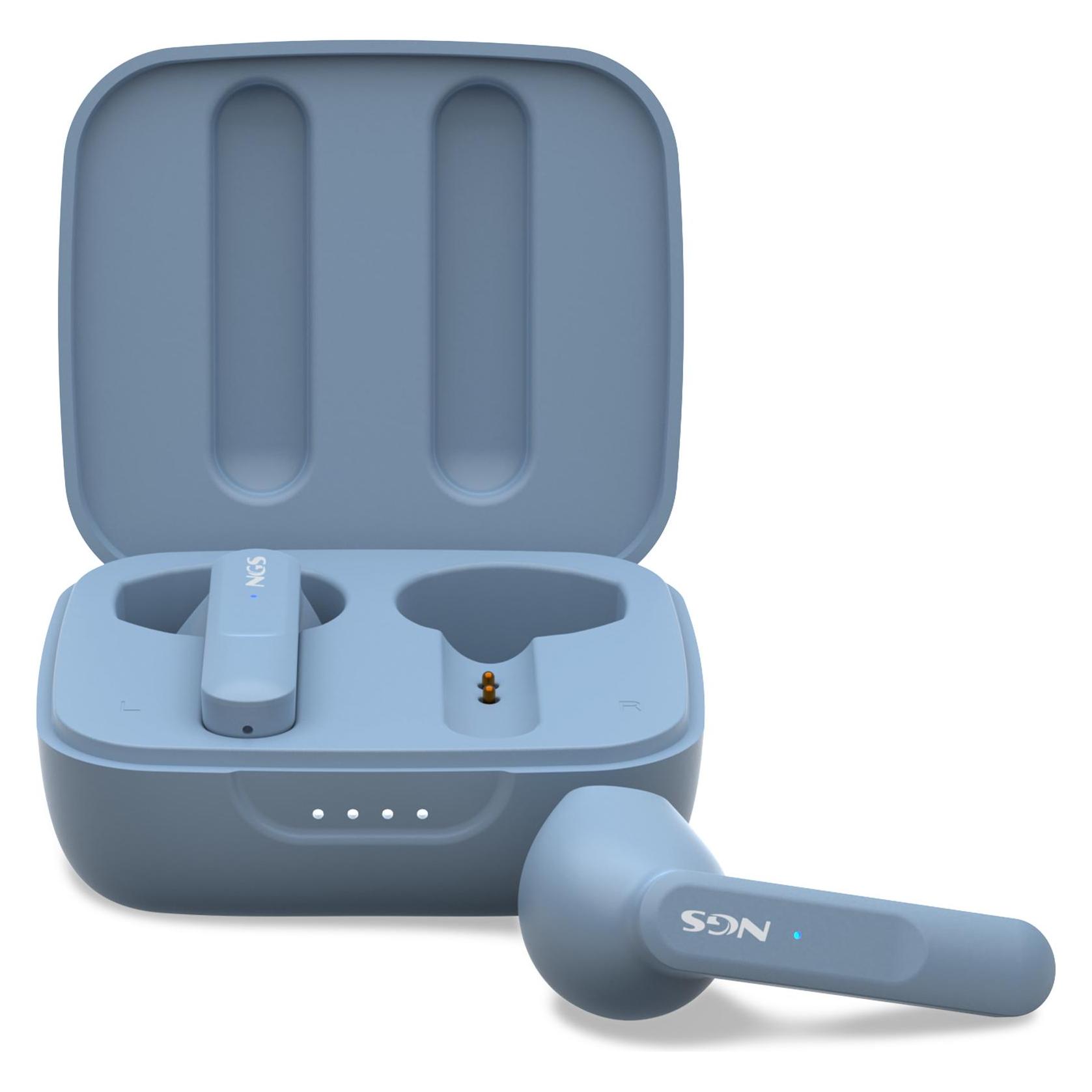 NGS ARTICA MOVE Kabellose In-Ear Kopfhörer Musik und Bluetooth Anrufe Hellblau (7 h, Kabellos) (ELEC-HEADP-0428)
