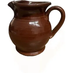 Terrakotta-Krug, 13 cm, Fassungsvermögen 600 ml