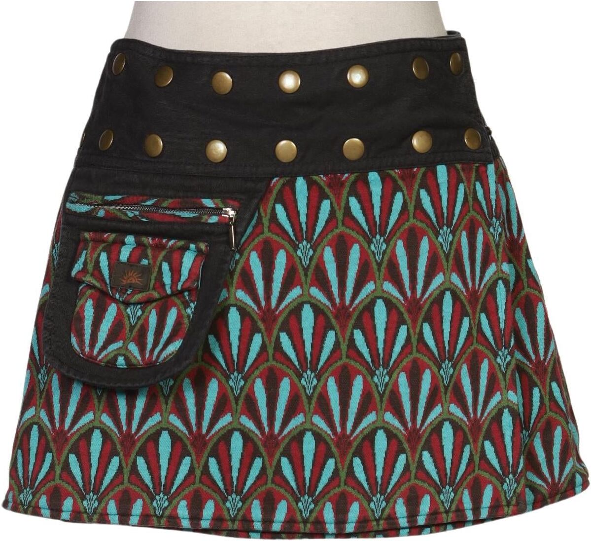 Chapati Berlin Damen Rock, Mehrfarbig, Gr. Onesize, kein / Etikett - Second Hand