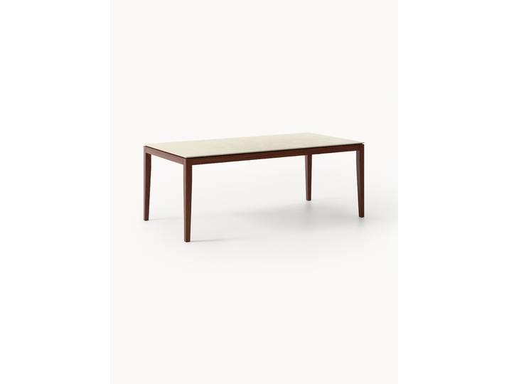 Table aspect travertin Jackson, tailles variées