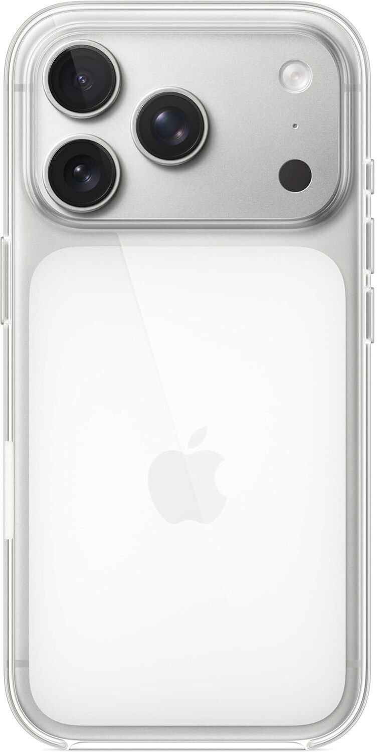 Apple iPhone 17 Pro Clear Case MagSafe Camera Control Lightweight Glossy Finish, New