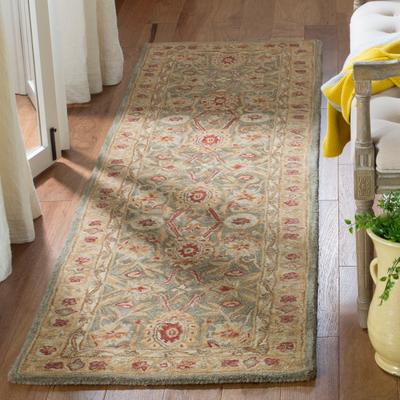 SAFAVIEH Handmade Anatolia Leonora Traditional Oriental Hand-spun Wool Rug
