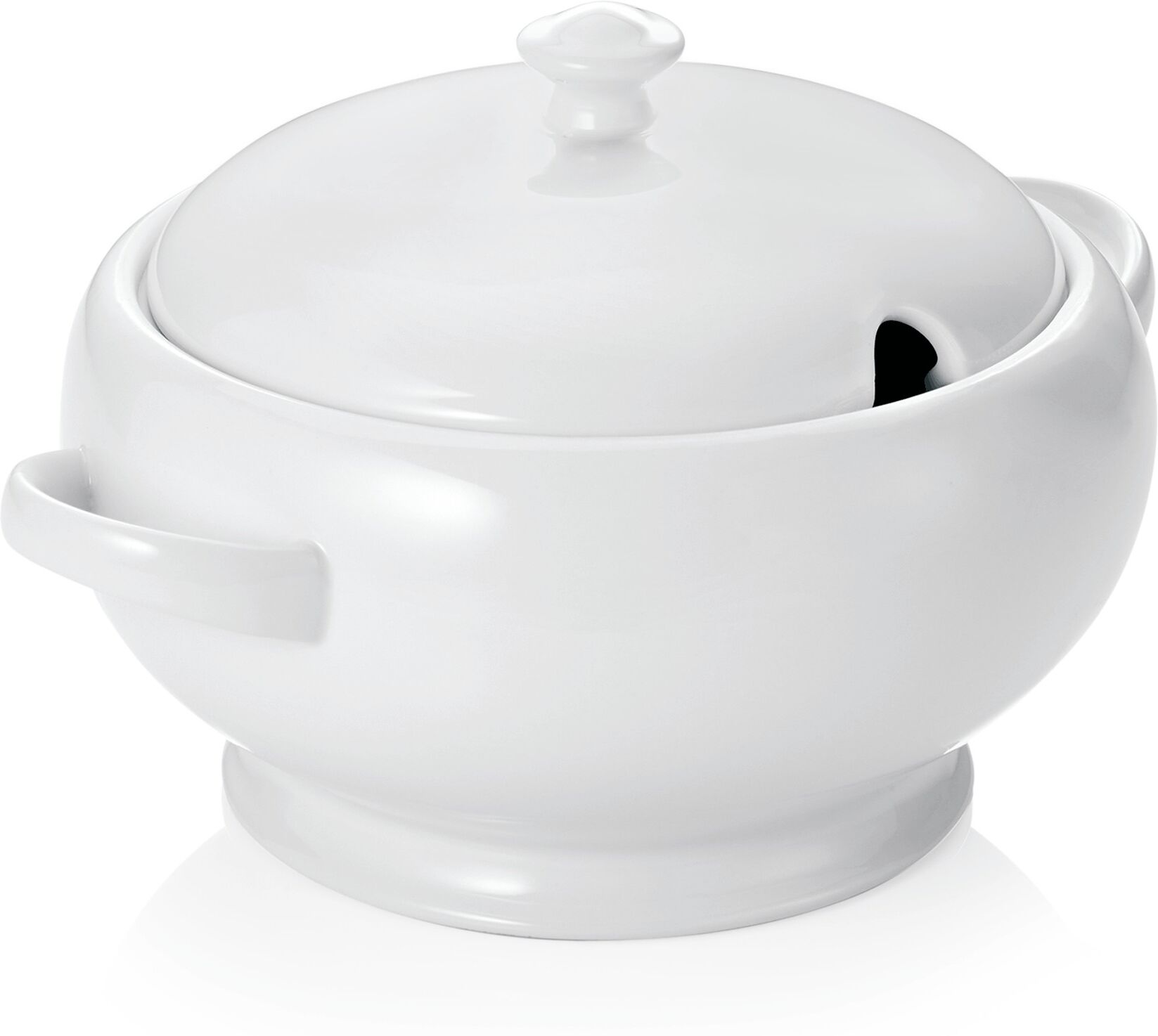 Tirolix Zuppiera con Testa di Leone 2,5 l Italia White