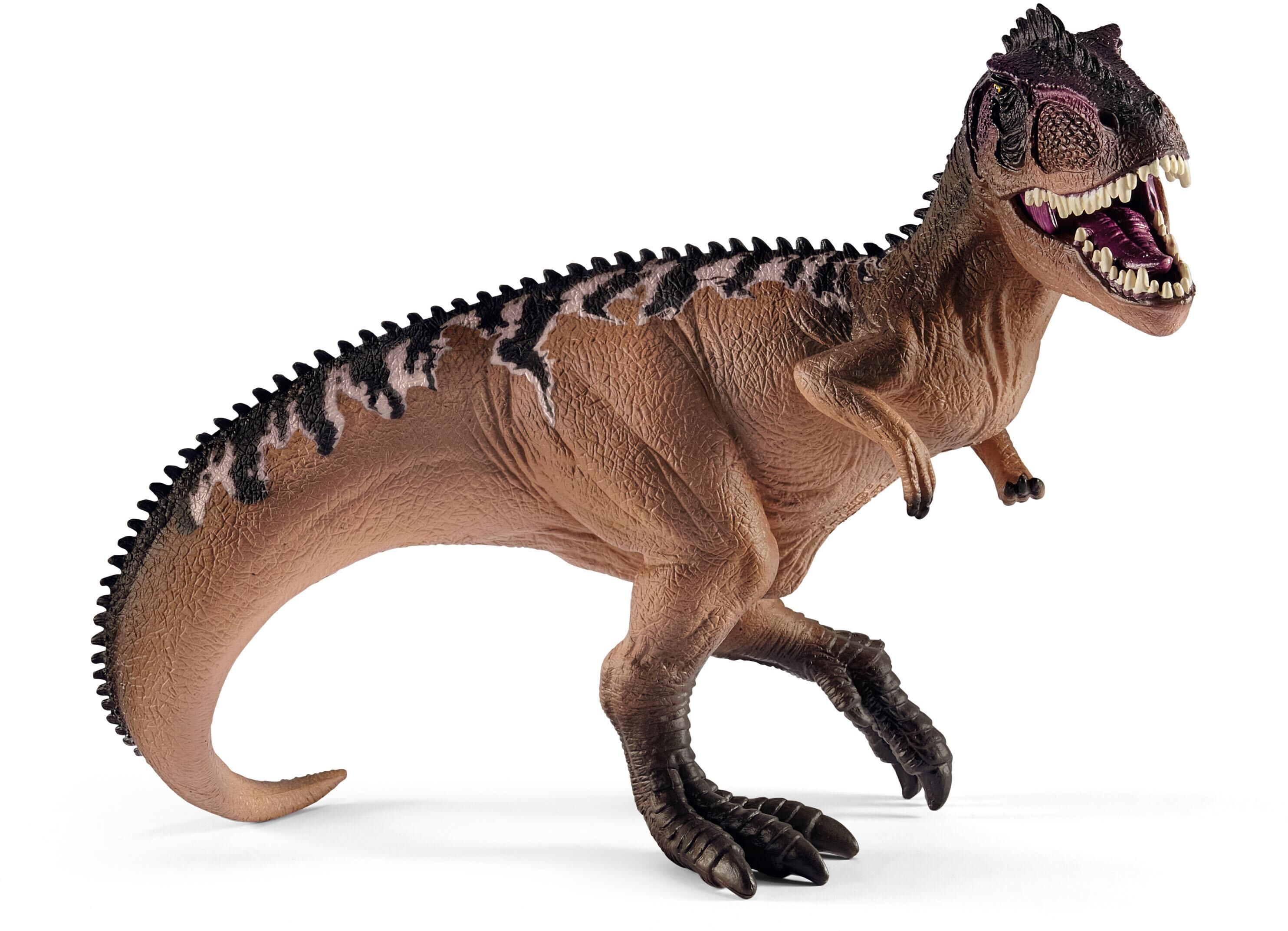 Spielfigur SCHLEICH "DINOSAURS, Giganotosaurus (15010)", braun, Spielfiguren, Kinder, Kunststoff, Spielfigur