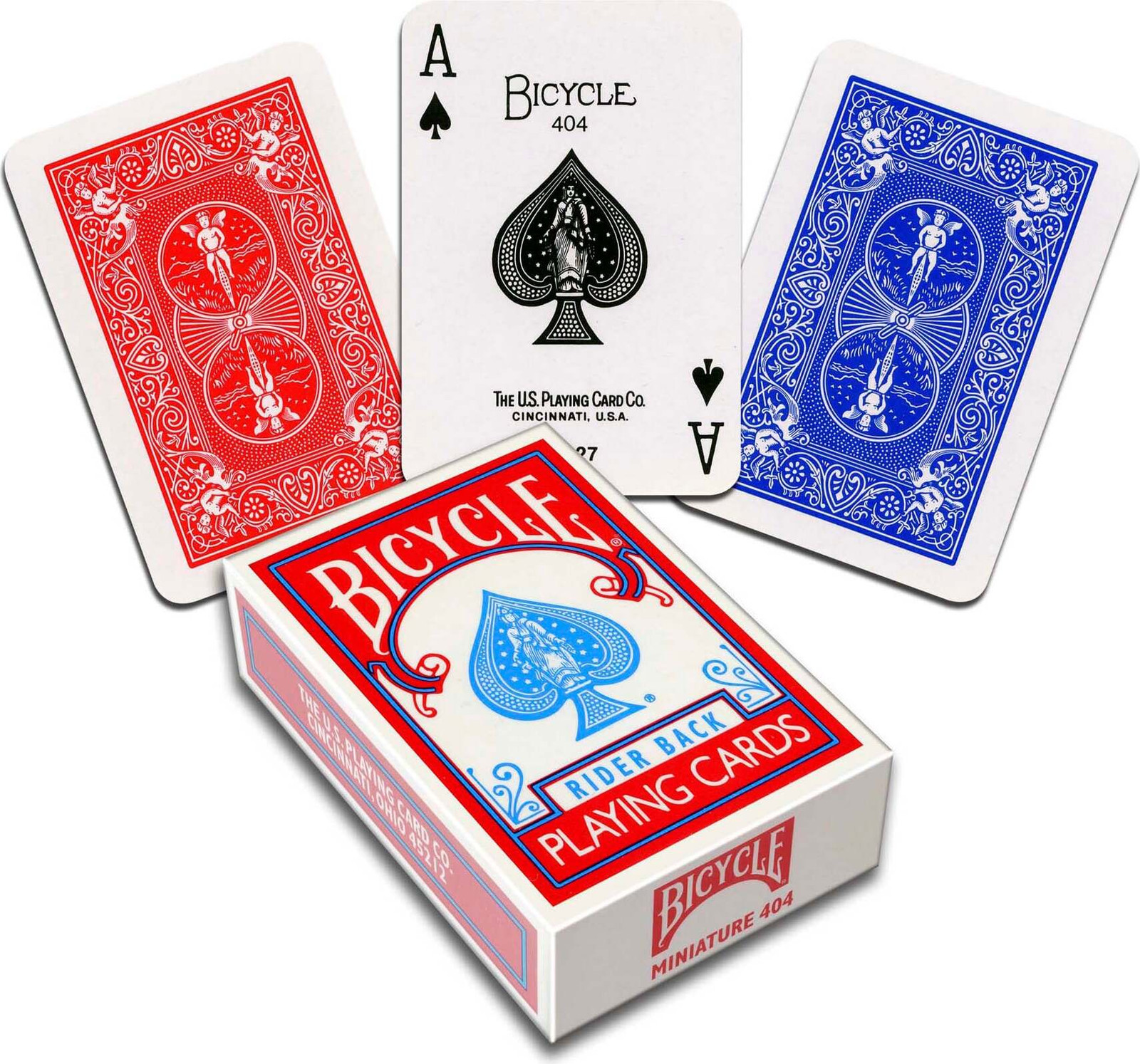 Bicycle Rider Back mini pokerkaarten