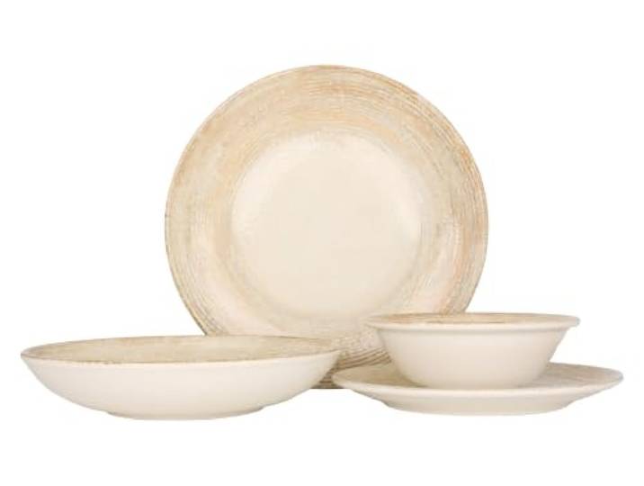 Bonna Geschirrset (Medium) - Patera - 24 teilig - 6 Personen - Porzellan