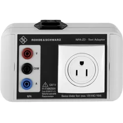 Rohde & Schwarz NPA-Z3 Netzanalysator-Adapter für, Messtechnik, Weiss