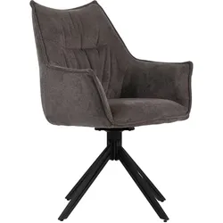 deVries Diningsessel »Ginosa« - 62x66x90cm - dunkelgrau -