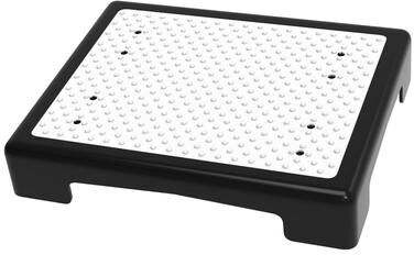 Step Stool Indoor and Outdoor Platform Stepping Stool with Slip-Resistant Top and 250-Pound Capacity by Bluestone