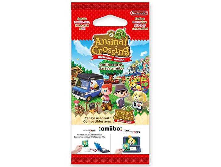 Paquet de 3 cartes amiibo - Animal Crossing : New Leaf - Welcome amiibo