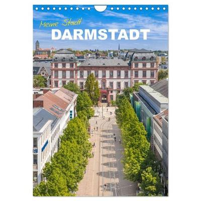 Meine Stadt Darmstadt (Wandkalender 2026 DIN A4 hoch), CALVENDO Monatskalender