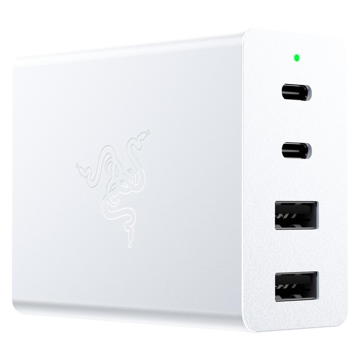 Razer USB-C GaN Charger (130 W, 4 Ports) (RC21-01700200-R3M1)