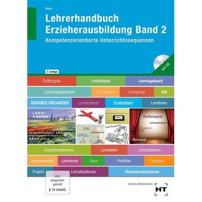 Lehrerhandbuch Erzieherausbildung Band 2, Set von Hanna Heinz, Verlag Handwerk und Technik, 978-3-582-04710-6