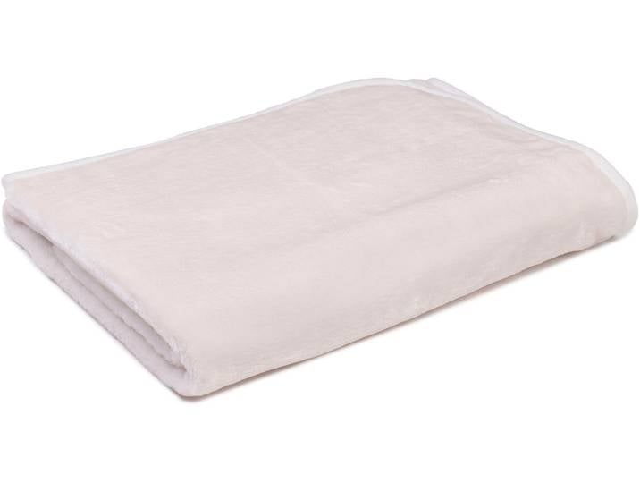 Plaid GÖZZE Haustierdecke Cashmerefeeling , weiss (wollweiß), B:100cm L:150cm, Polyester, Wohndecken, Plaid, strapazier- und widerstandsfähig