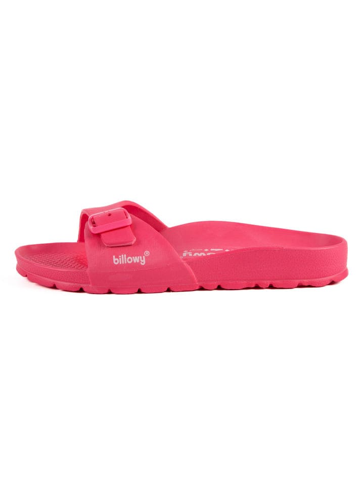 billowy Pantoletten in Fuchsia - 39
