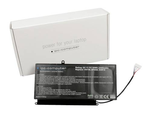 Ipc-computer Notebook-Akku Akku 6PHG8 REPLACE 11.10V 4500 mAh