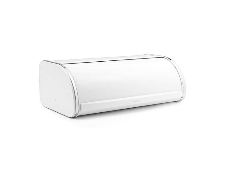 Boîte à pain large blanc en inox multicolore