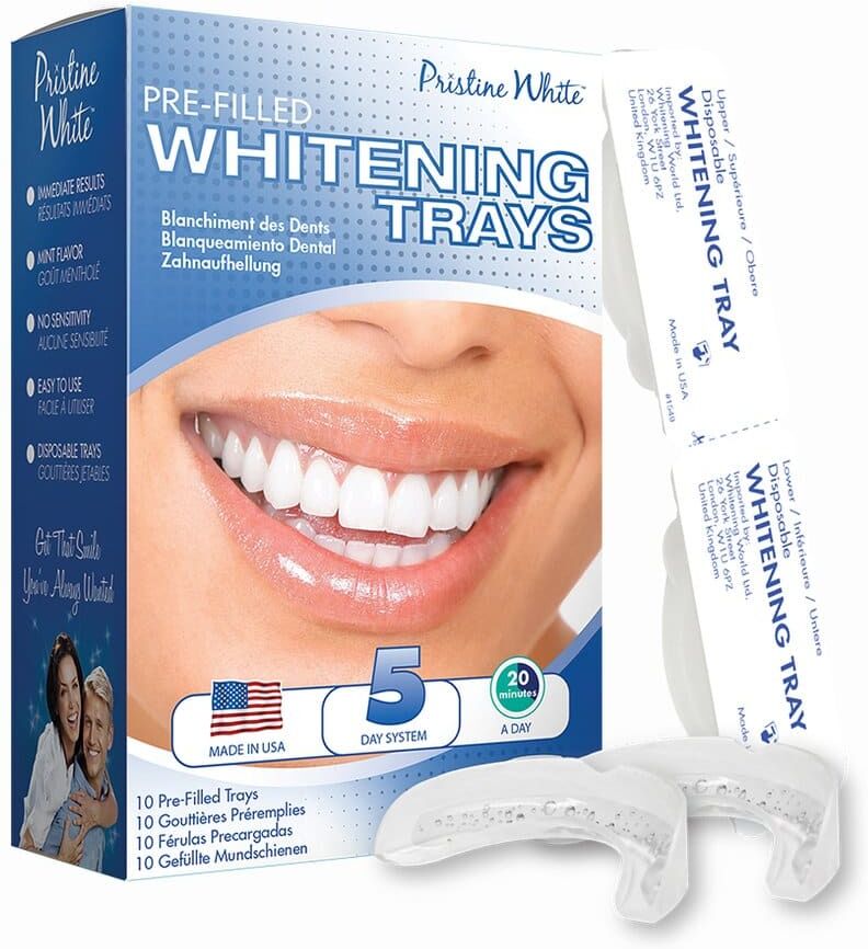 Pristine White Pre-Filled Whitening Trays