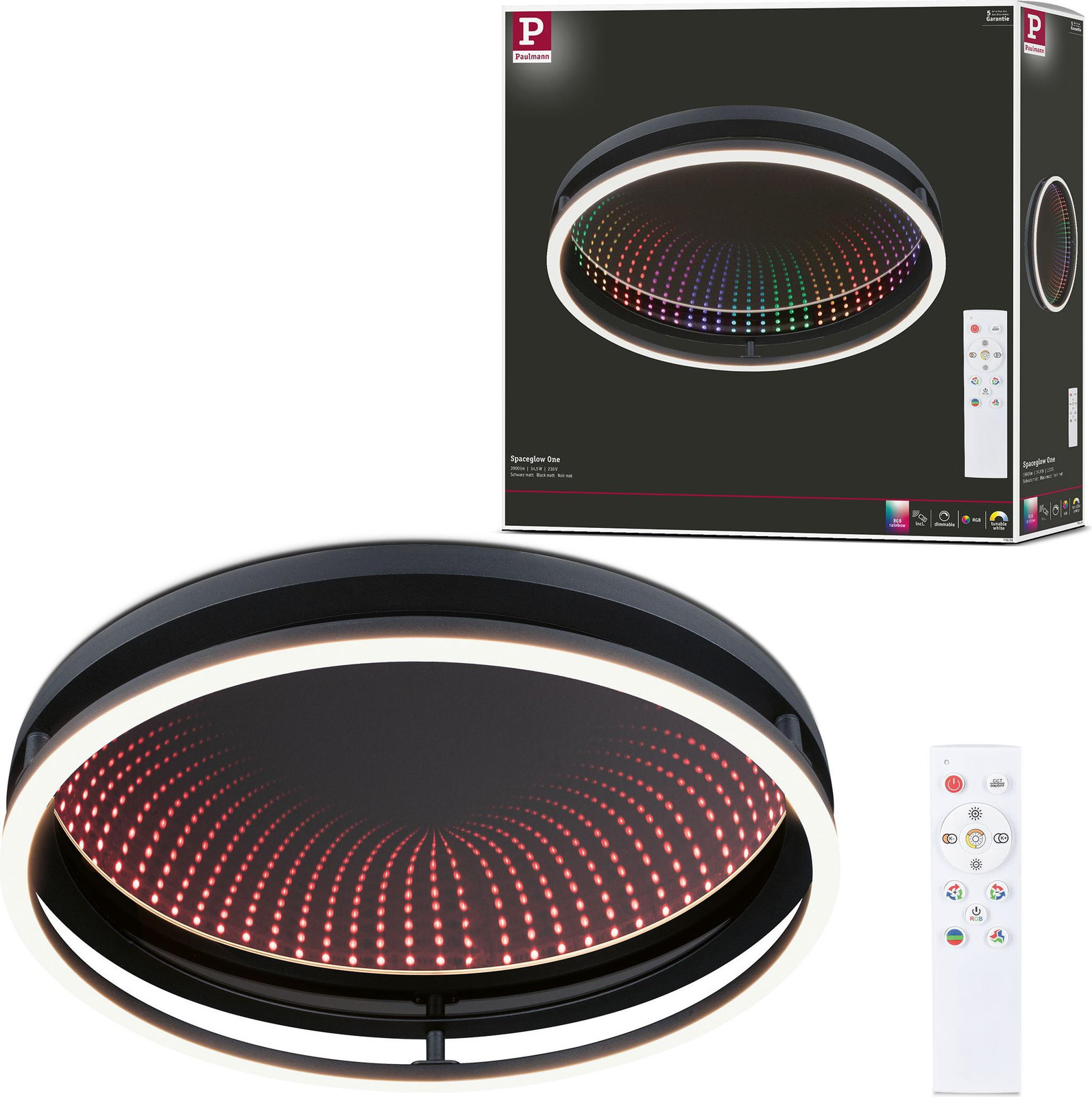 Paulmann LED plafondlamp Spaceglow accent en effect