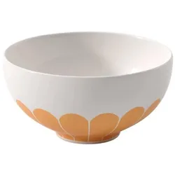 Villeroy & Boch Fleur Couleur Schale, 4 Stück, Schüssel + Schale, Weiss, Gelb, Mehrfarbig