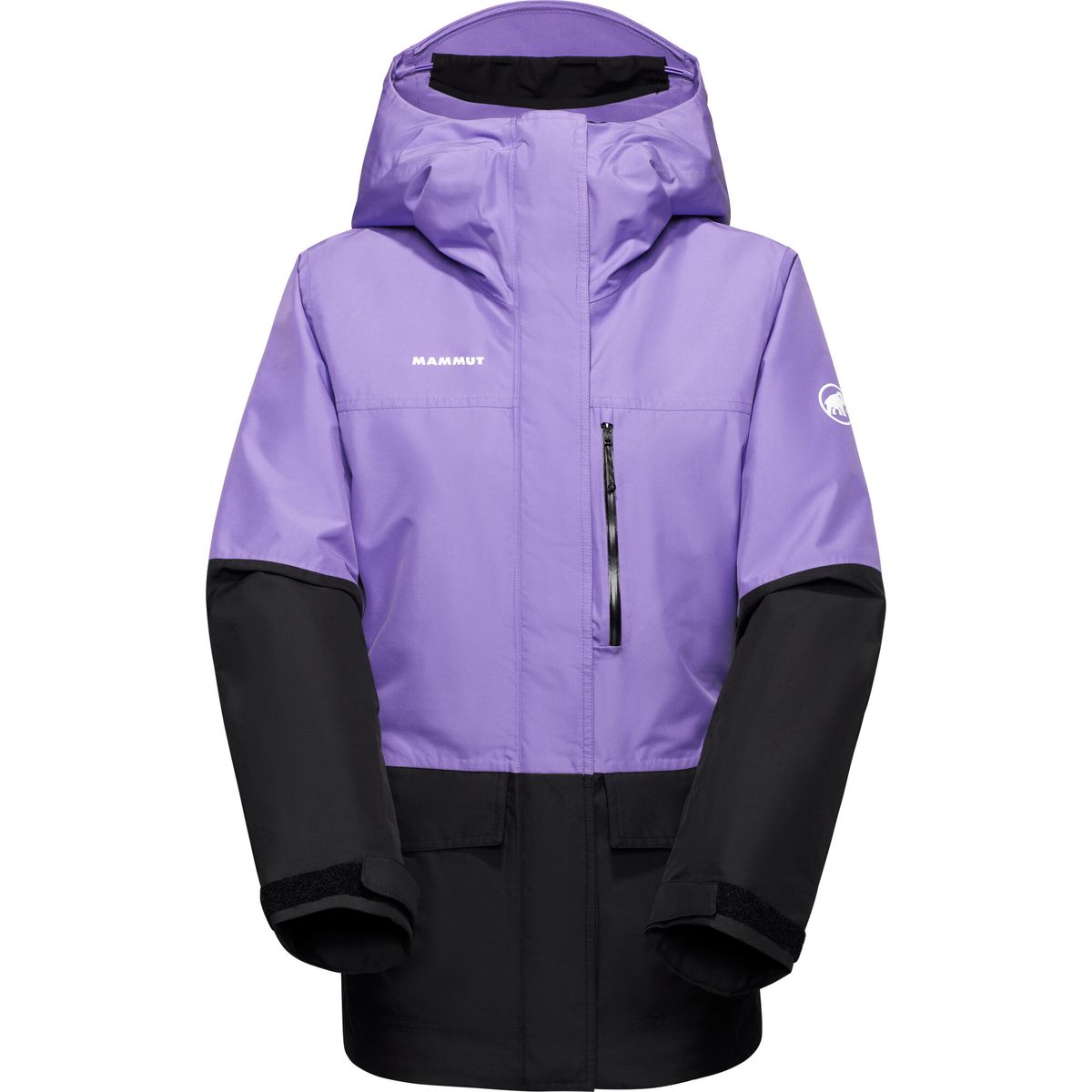 Mammut Fall Line Hardshell Thermo Hooded Jacket Women lavandin-black (6441) L 1010-30920-6441-115