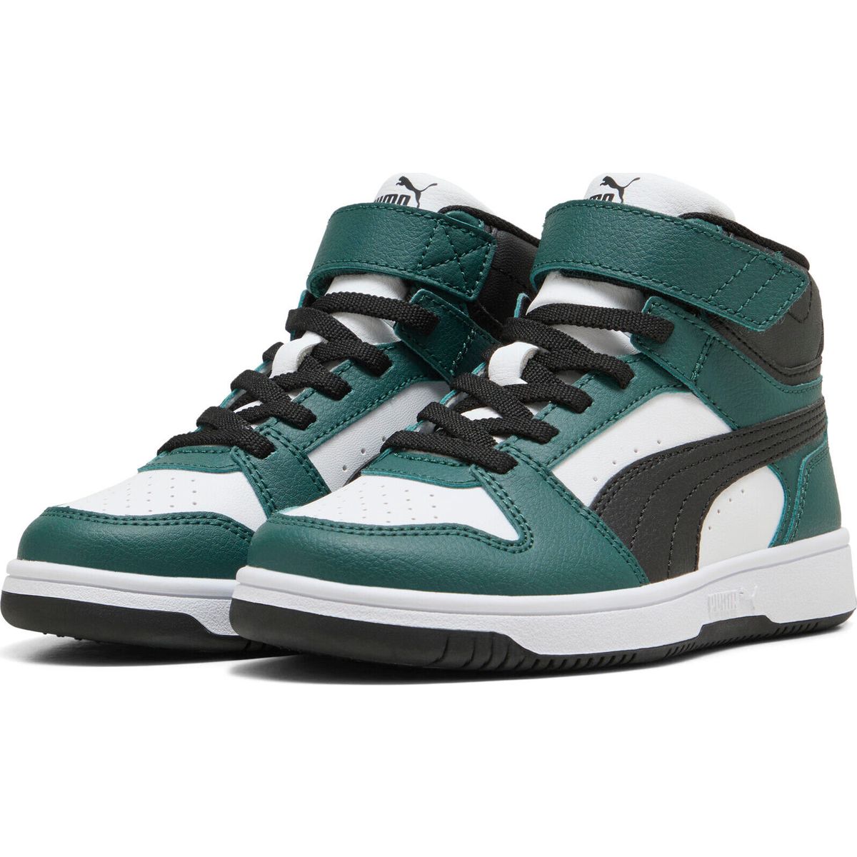 Puma Rebound Slam Mid AC PS herb garden-puma black-puma white (05) 13 408801-05-13
