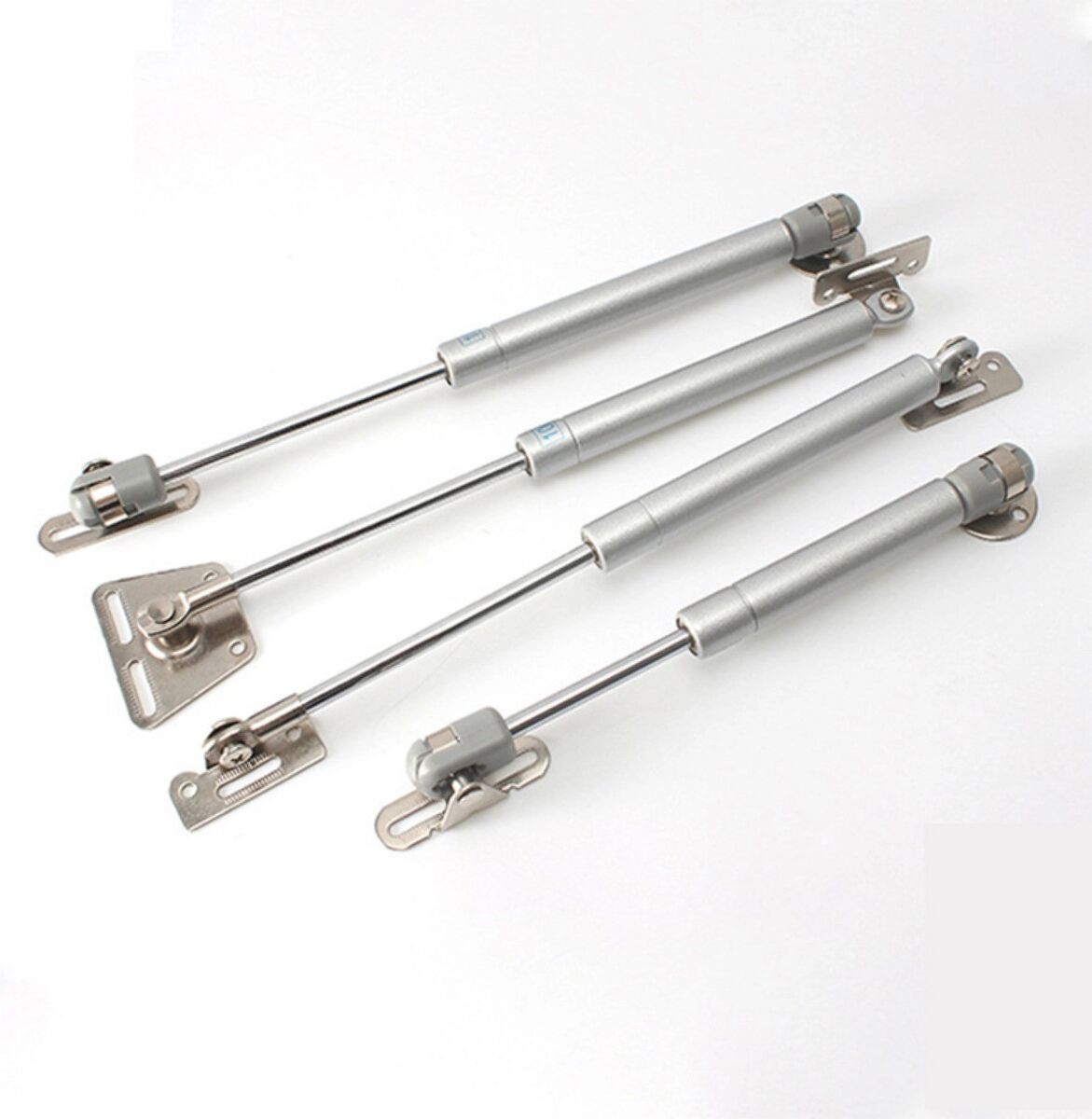INF 2er-Set 8-inch Gasfeder mit Gummikopf – Kupferkernige hydraulische Gasfedern für Schranktüren, Soft-Close-Unterstützung