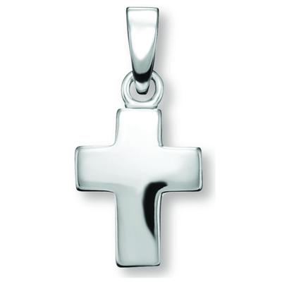 Kettenanhänger ONE ELEMENT "Kreuz Anhänger aus 925 Silber", silber, Schmuckanhänger, Damen, Silber 925 (Sterlingsilber), Kettenanhänger, Symbolische Note – harmonisch gestaltet mit Liebe zum Detail