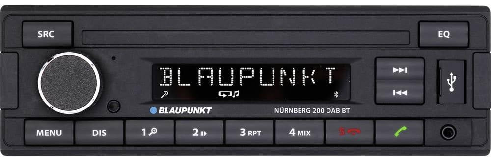 Blaupunkt Nürnberg 200 DAB BT Radio met kleine inbouwdiepte